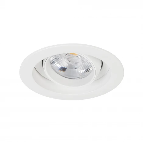 Встраиваемый светильник светодиодный MS-VORTEX-BUILT-R90-12W Warm3000 (WH-WH, 20 deg, 230V) (Arlight, IP20 Металл) 056564