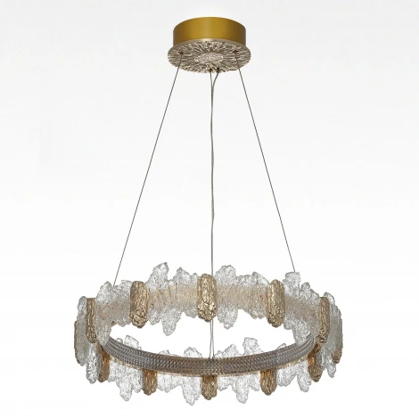 Подвесная люстра светодиодная с пультом Citilux Lava CL250162 (кольцо)