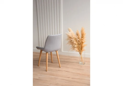 Стул деревянный Седа светло-серый (zd 960) / светлое дерево np 632369