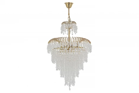 Подвесная люстра Arti Lampadari Sardinia E 1.5.50.105 G (220V, хрусталь, на цепи)