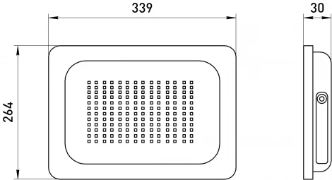 Прожектор уличный светодиодный ЭРА LPR-02 LPR-023-0-40K-200