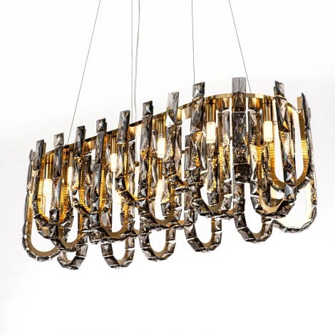 Подвесная люстра хрустальная Modelux MODELUX ML.6621.12 BS-SM