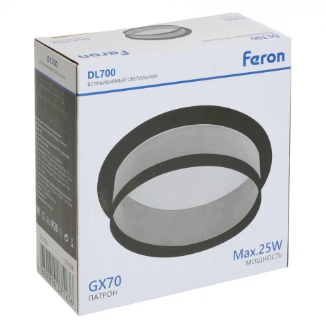 Светильник потолочный встраиваемый Feron DL700 51094