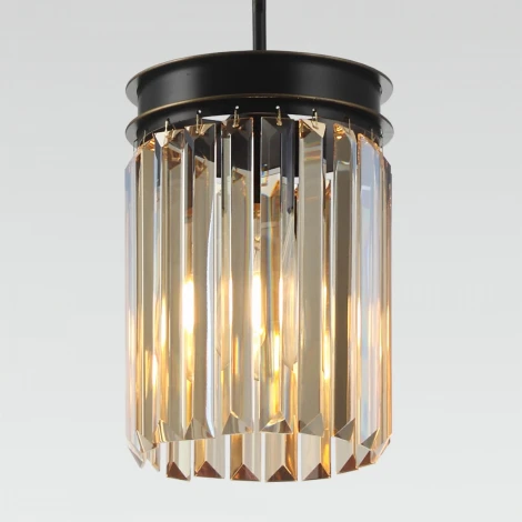 Подвесной светильник Citilux Мартин CL332012 (220V, хрусталь, на цепи, круглые)