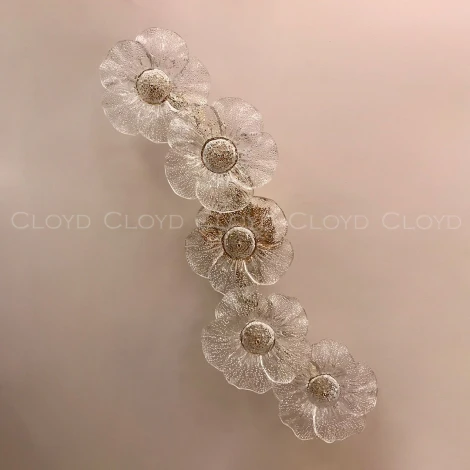 Настенный светильник светодиодный с цветами Cloyd Shambala 20396 (220V, цветы)