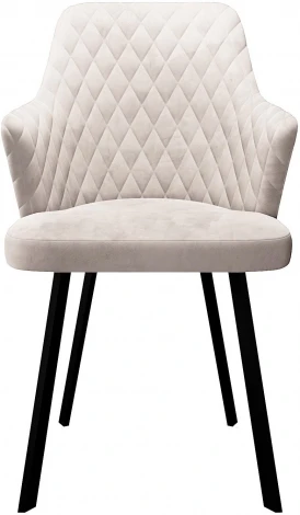 Стул DikLine 345 C103 крем, ножки черные арт.00-00076164