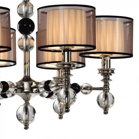 Подвесная люстра Lumien Hall Monelya LH1054/6H-NK-WT