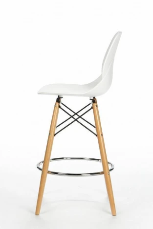 Барный стул Eiffel Белый полипропилен