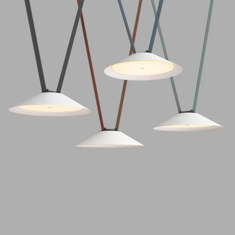 Трековый светильник 48V Denkirs Belty Flow DK5565-WH+BK (LED)