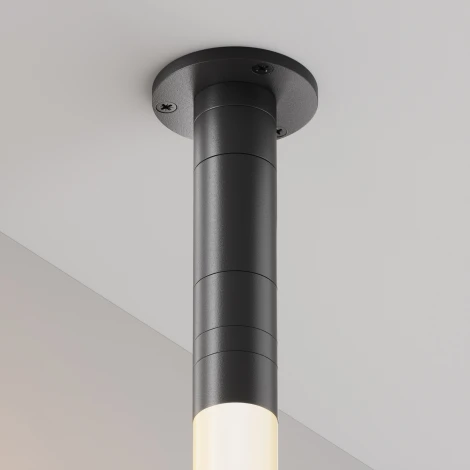 Основание для накладного монтажа системы Shelf с внутренней резьбой с вводом питания Maytoni Accessories for system Shelf CA023BI-P-B (24V)