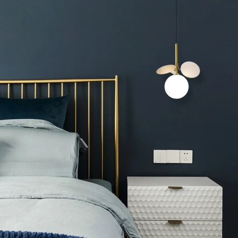 Подвесной светильник Matisse One White 1 ImperiumLoft Matisse-One01 (151800-26) (220V, на проводе, шар)