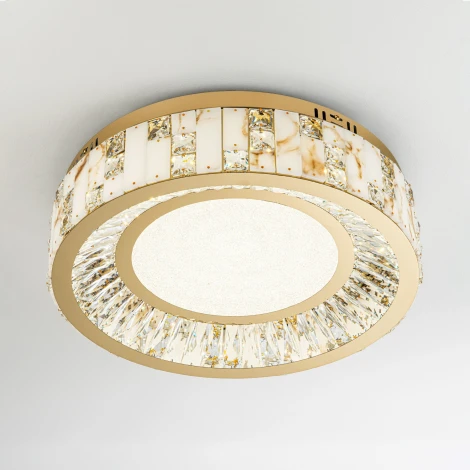 Потолочный светильник светодиодный с пультом с регулировкой цветовой температуры Modelux ML.2400.500 GD