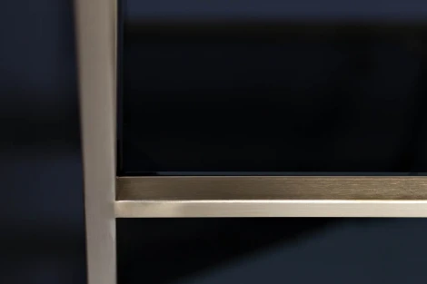 46AS-SH1452-GOLD Стеллаж золотистый/темн.ст. 80*35*180см Garda Decor