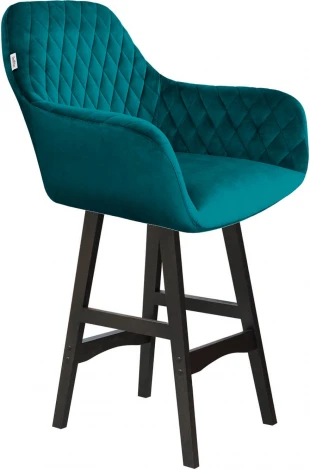 Стул барный SHT-ST38/S65 альпийский бирюзовый/венге от фабрики Sheffilton