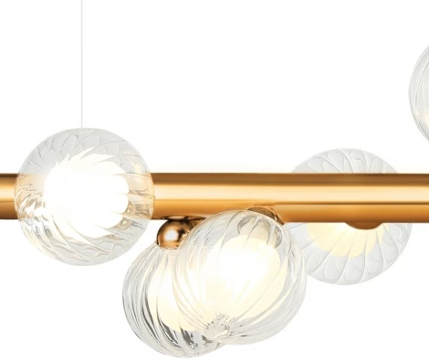 Подвесной светильник Stilfort Shardin 2165/05/08P (220V, на тросе, шарики, молекулы)