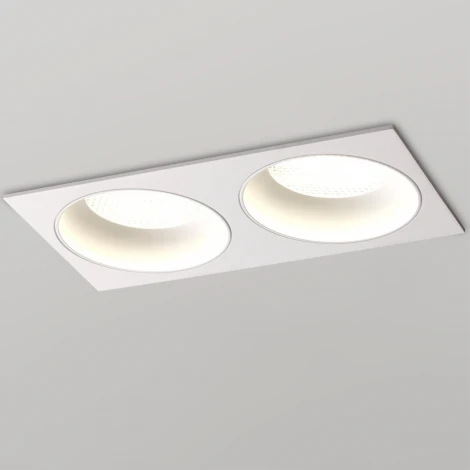 Светильник встраиваемый Novotech Gemini 371007 белый IP20 GX53 12W 220V