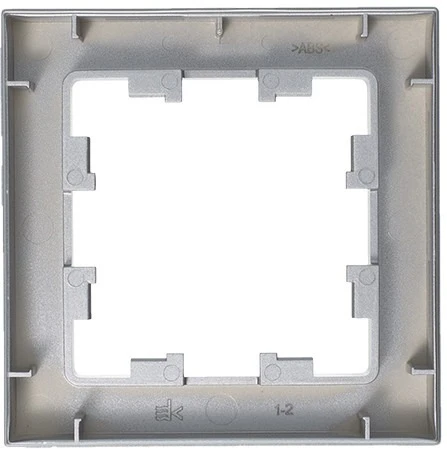 Рамка на 1 пост (алюминий) Systeme Electric AtlasDesign ATN000301
