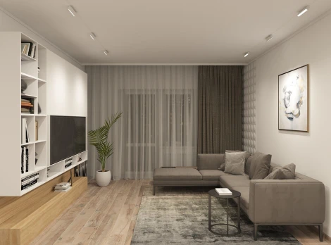 Трековый светильник Denkirs Smart Linear DK8009-WH (LED, 220V, управление смартфоном, голосовое управление, умный дом - Алиса)