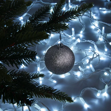 Гирлянда Eurosvet 400-102 белый с эффектом мерцания