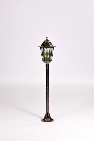 Наземный фонарь Oasis Light PETERSBURG lead GLASS 79806lg Gb