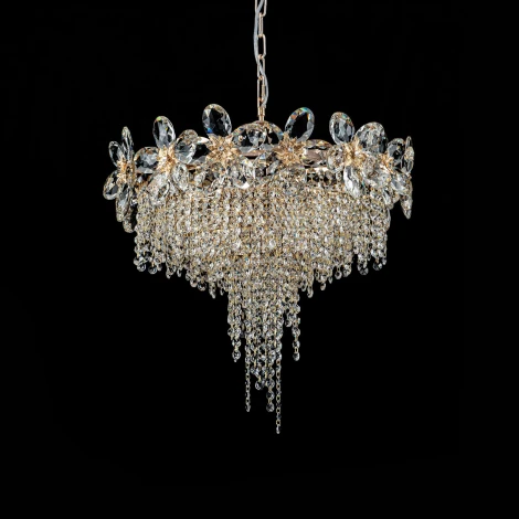 Подвесная люстра хрустальная Modelux ML.9521.500 GD