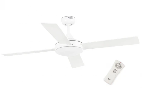 Потолочный вентилятор матовый белый 1320 мм IP20 Faro Mallorca Blanco 33350FAR