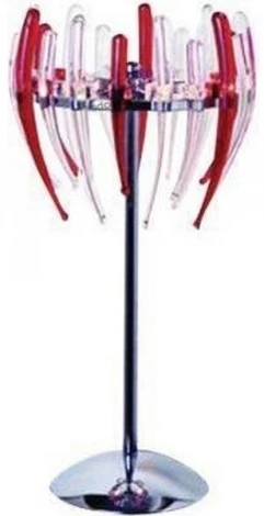 Интерьерная настольная лампа красная Citilux Argo CL252831