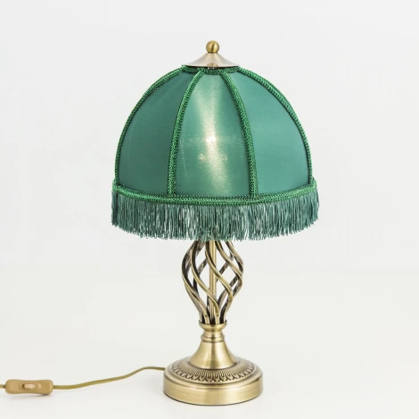 Интерьерная настольная лампа бахрома с выключателем Citilux Базель CL407802 (220V)