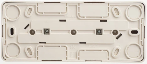 Розетка накладная тройная с заземлением (кремовый) Systeme Electric Etude PA16-011K