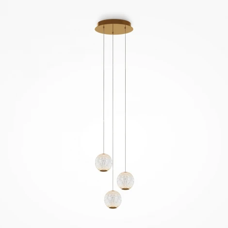 Подвесной светильник Maytoni Sapphire MOD293PL-L18BS3K (LED, 220V, на проводе, шарики)