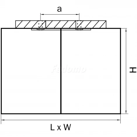 Накладной точечный светильник Lightstar Rettango 052087 (220V)