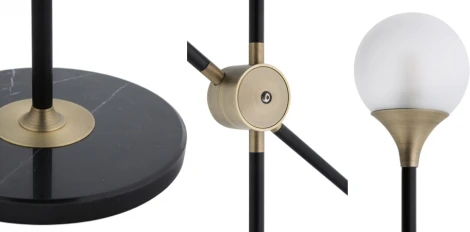 Торшер Baton Flor Lamp 3 ImperiumLoft 41,11 (85432-22) (220V, шар)