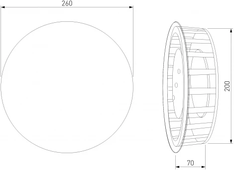 Настенный уличный светильник Elektrostandard Firenze 35178/D черный (LED, 220V, круглые, IP54)