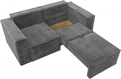 Диван прямой Куба мини Лига Диванов (Велюр) арт.126605