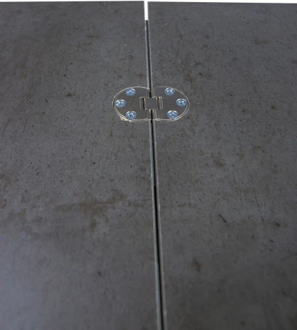 Стол обеденный 02689 Hesby ЛДСП/Темно-серый арт.HSBB_02689_2