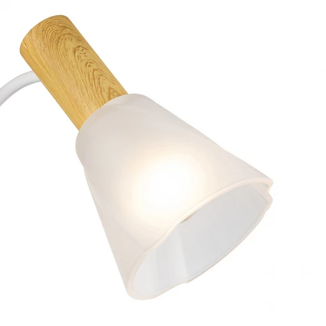 Потолочная люстра на штанге Escada Vardo 1131/3P E14*40W White/Wood