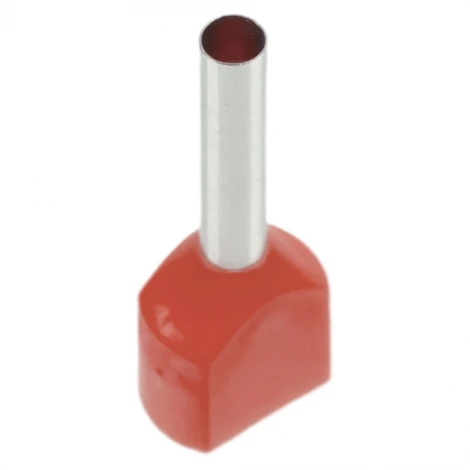 Наконечник штыревой втулочный изолированный 25 шт. Stekker 50402