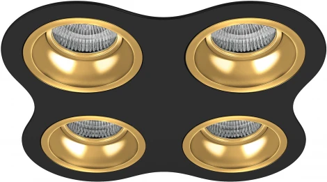 Точечный светильник встраиваемый Lightstar Domino D64703030303 (220V, круглые)