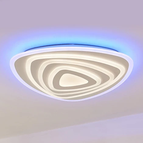 Потолочный светильник RGB Citilux Триест Смарт CL737A34E (LED, 220V, умный дом - Алиса, Маруся, Сири)