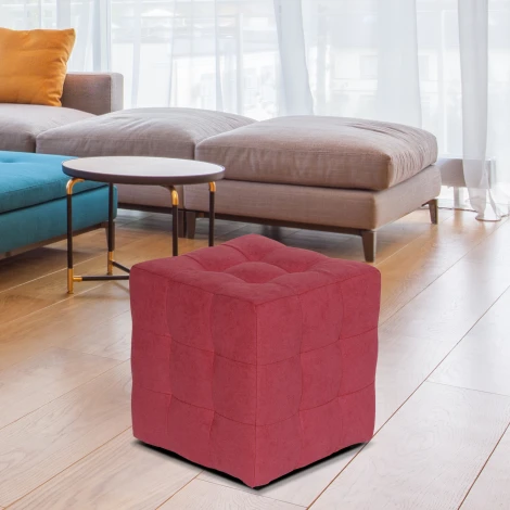 Пуф Dreambag Лотос Бордовый Велюр 13366