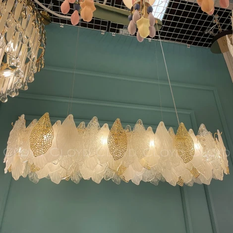 Подвесная люстра листья Cloyd Senegal 11173 (220V, на тросе, листья)