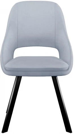 Стул DikLine 247 поворотный, Z46 перламутр, ножки черные