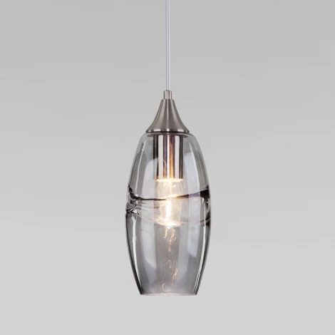 Умный подвесной светильник Eurosvet Lotus 50222/1 дымчатый (220V, на проводе)