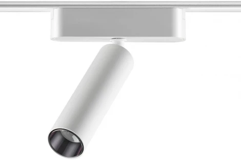 Трековый светильник Novotech Smal 359251 SHINO белый для низковольтного шинопровода IP20 LED 7W 48V 630Лм 3000К (круглые)
