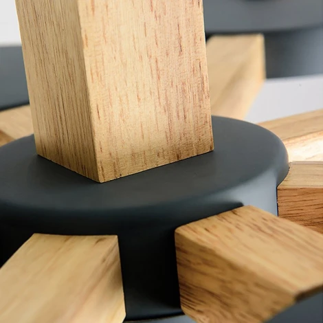 Потолочная люстра на штанге LED TURNA Черный ImperiumLoft Turna-X01 (178306-26, Умный дом, WiFi, голосовое управление)