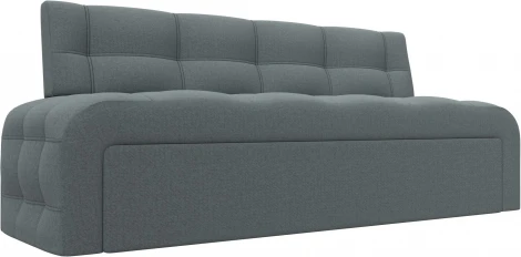 Диван кухонный прямой Люксор (Серый/Рогожка) Лига Диванов арт.125822