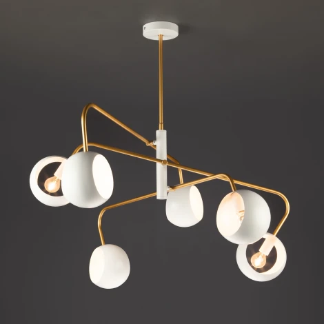 Потолочная люстра Eurosvet Luca 70055/6 белый