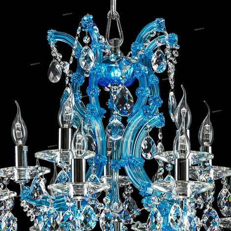 Подвесная люстра Osgona Champa blu 698165