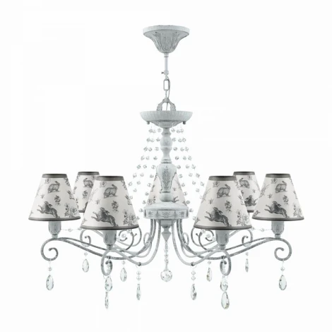 Подвесная люстра Lamp4you Provence 28 E4-07-G-LMP-O-8-CRL-E4-07-TR-UP