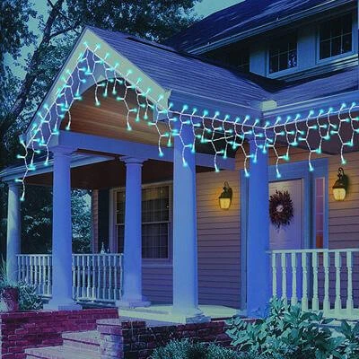 Гирлянда Uniel ULD-E5505-196/DTK WHITE-BLUE IP20 STARS-1